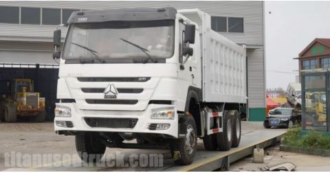 Used Howo Dump Truck will be Shipped to Guyana