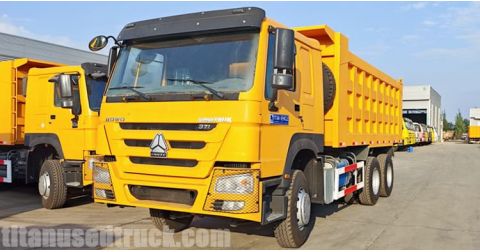 Second Hand Howo 371 Dump Truck is Ready to Zimbabwe