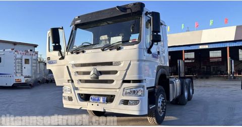 Complete Used Howo Tractor Truck is Ready to Ghana