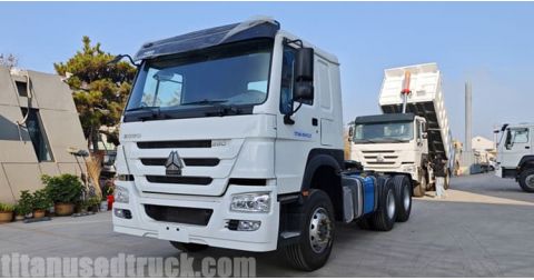 Used Sinotruk Howo Tractor Truck will Send to Guyana