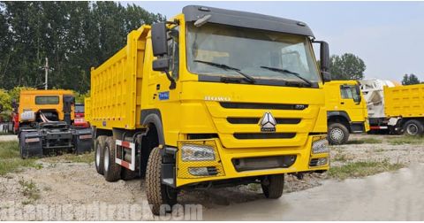 2nd Hand 6x4 Howo Dump Truck is Ready to Zambia