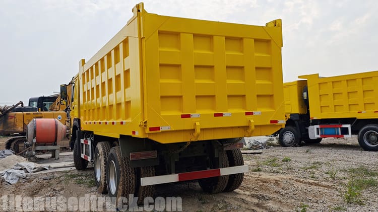 2nd Hand 6x4 Howo Dump Truck for Sale in Zambia