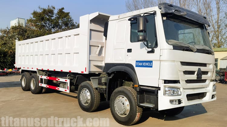 8x4 Pre Owned Howo Dump Trucks for Sale in Congo