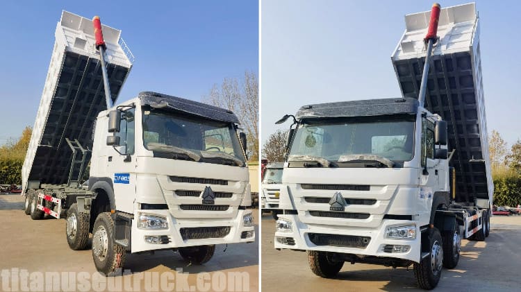 8x4 Pre Owned Howo Dump Trucks for Sale in Congo