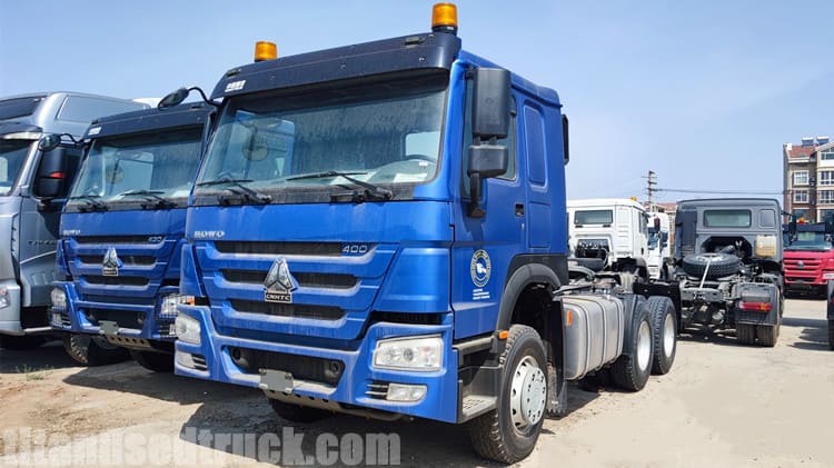 Slightly Used Howo Tractor Truck 400HP for Sale in Saudi Arabia