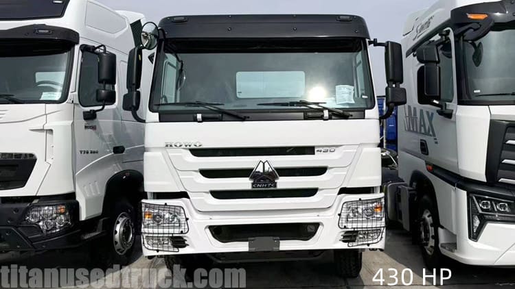 LHD 6x4 Used Howo Tractor Truck 430 HP for Sale in Nigeria