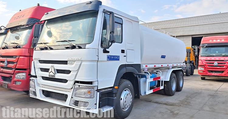 2023 Used Oil Tanker Truck 371HP for Sale in Congo