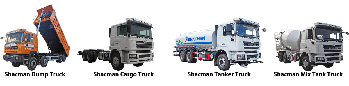 Different Types Of Used Shacman Truck