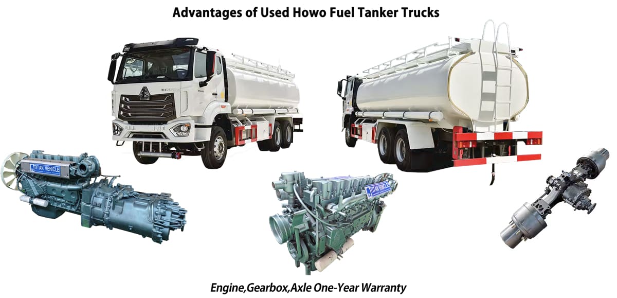 Advantages of Used Howo Fuel Tanker Trucks