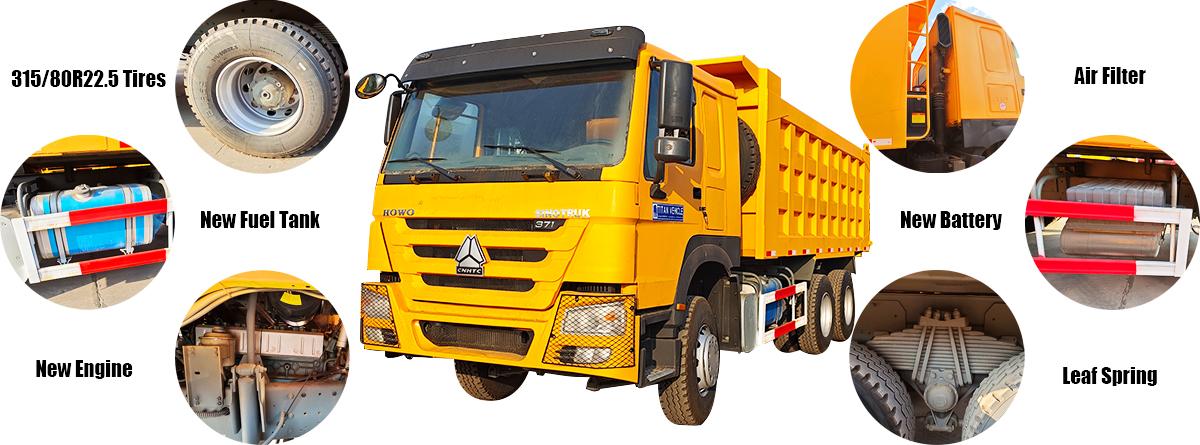 Used Howo Dump Truck for Sale