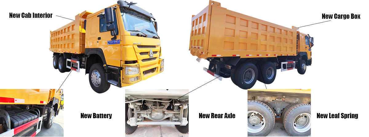 Used Howo Dump Truck for Sale