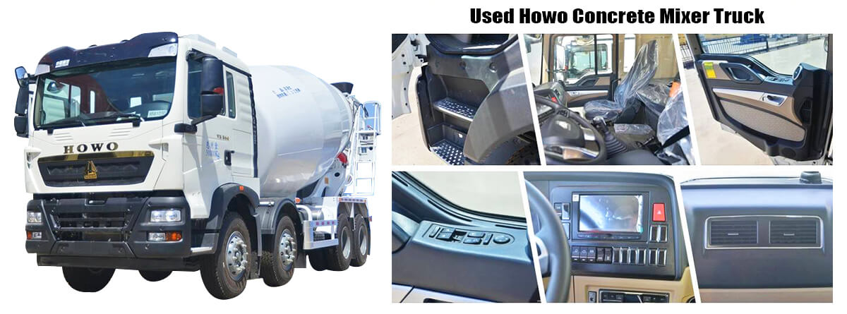 Used Sinotruk Howo Concrete Mixer Truck for Sale