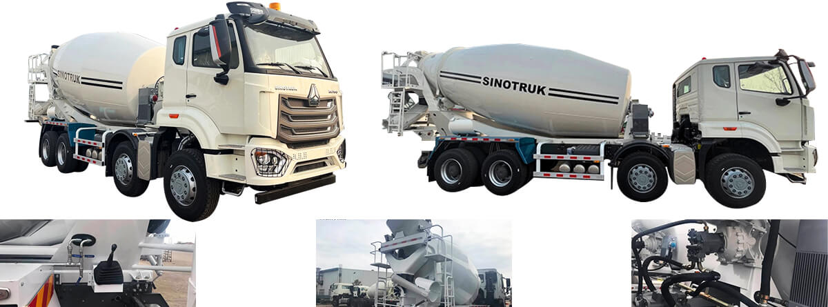 Used Sinotruk Howo Concrete Mixer Truck for Sale