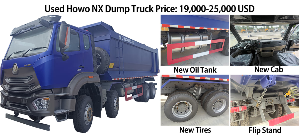 How Much is a Used Howo NX Dump Truck?