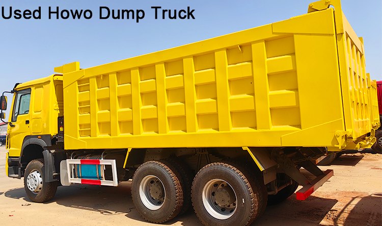 2nd Hand Howo Dump Truck for Sale