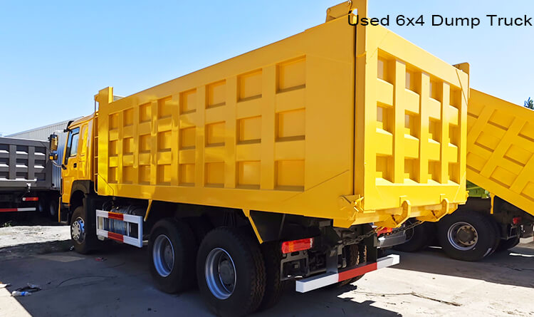 Used Howo 6x4 Dump Truck for Sale