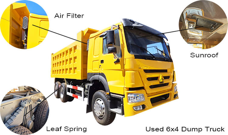 Used Howo 6x4 Dump Truck for Sale