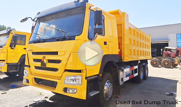 Used Howo 6x4 Dump Truck for Sale