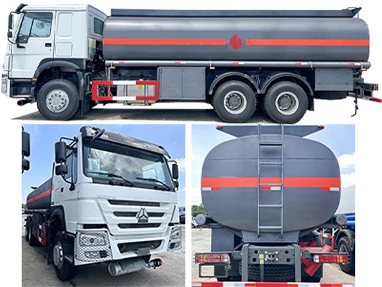 Used Howo 6x4 371HP Oil Tanker Trucks for Sale In Ghana