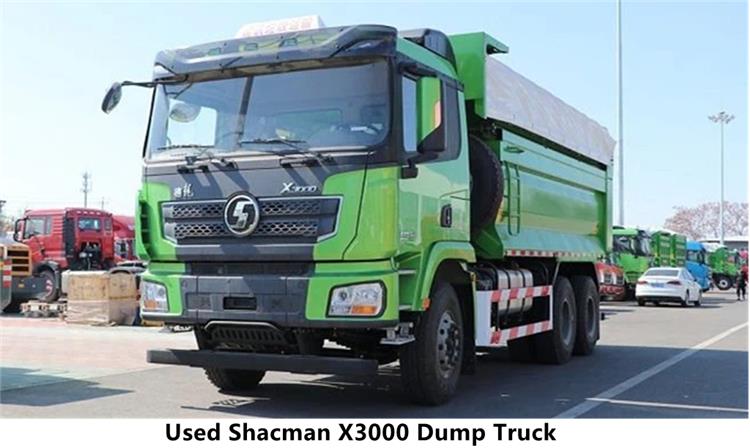 Second Hand Used Shacman X3000 6x4 Tipper Trucks In Nigeria