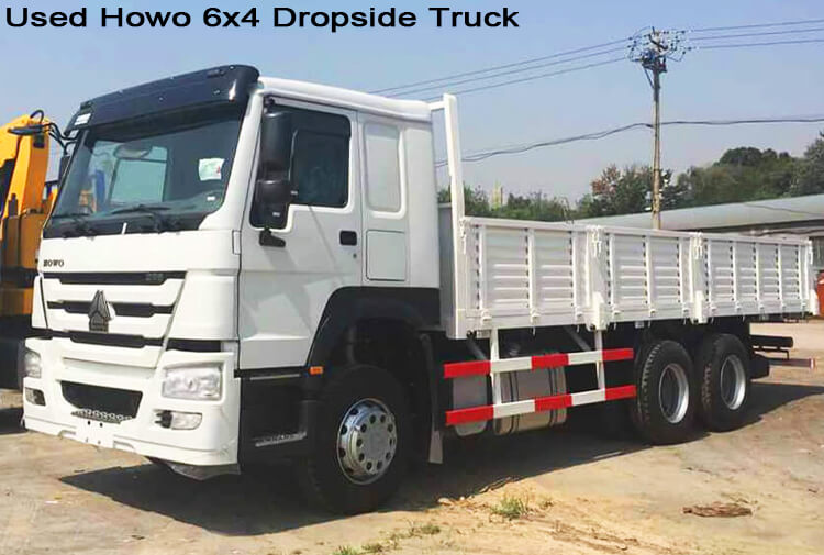 Sinotruk Howo 6x4 Used Dropside Truck for Sale