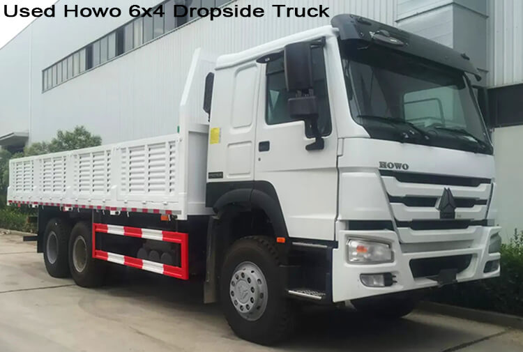 Sinotruk Howo 6x4 Used Dropside Truck for Sale