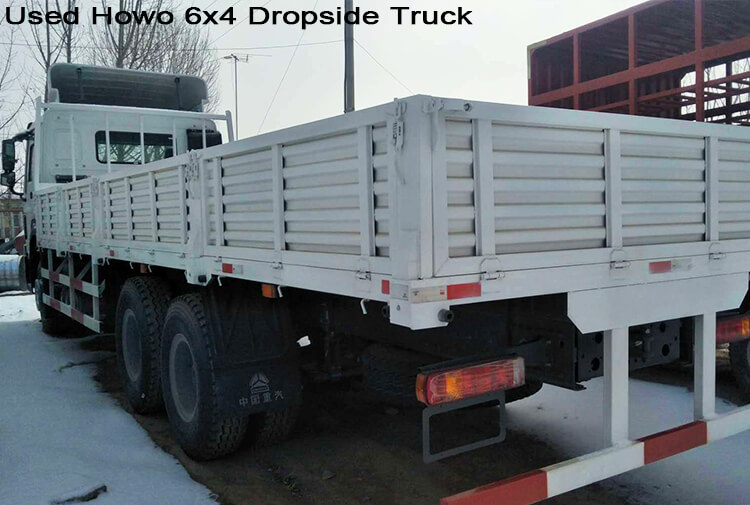 Sinotruk Howo 6x4 Used Dropside Truck for Sale