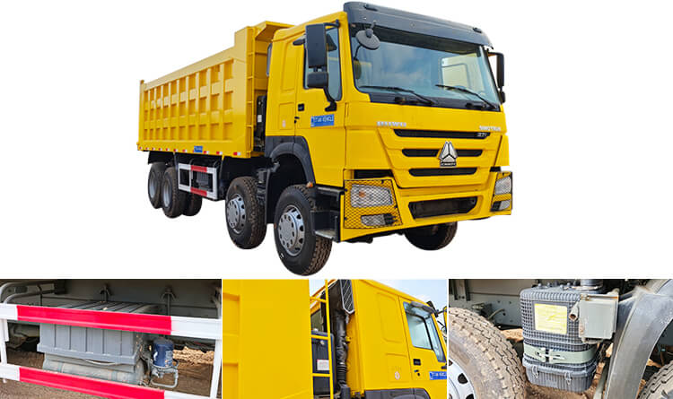 Howo 8x4 Cheap Used Dump Trucks for Sale Near Me in Nigeria