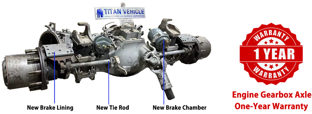 TITAN Standard Axles 