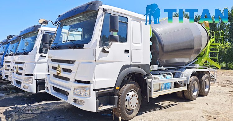 Used Sinotruk Howo Concrete Mixer Truck