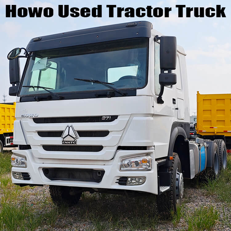 titan used howo tractor truck