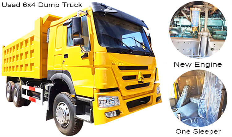 Used Howo 6x4 Dump Truck for Sale