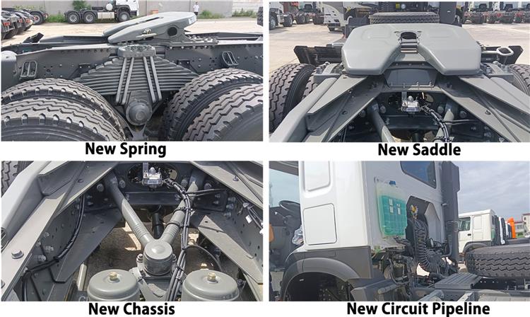 CNHTC Sinotruk Howo 6x4 Tractor Truck 10 Tires Used for Sale In Angola