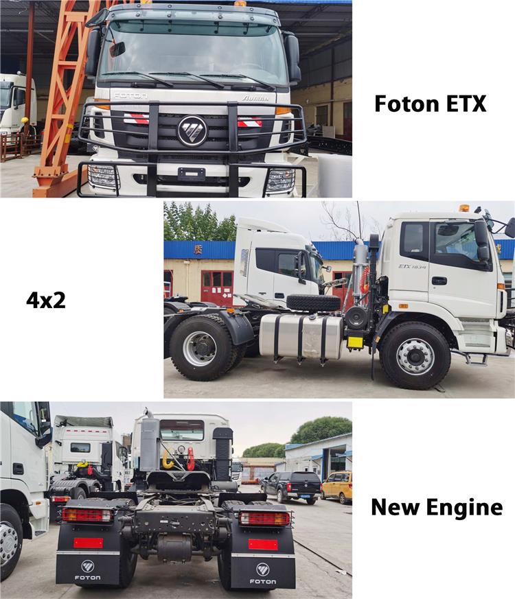 Second Hand Foton Auman ETX Tractor Truck 4x2 for Sale Near Me In Saudi Arabia