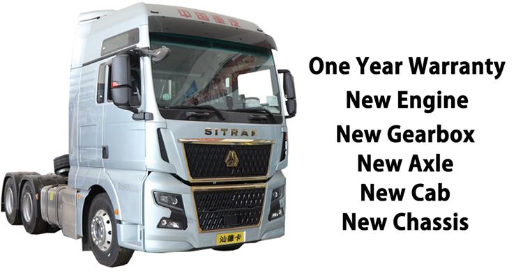 Used Sitrak G7 Truck Price 6X4 for Sale
