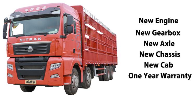 Used Howo Sitrak C7H Cargo Truck for Sale In Ghana