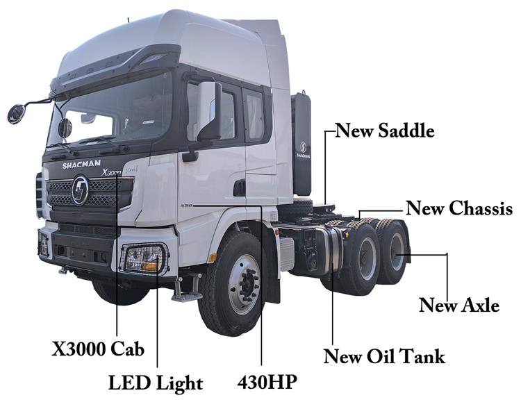 Used Shacman X3000 Truck Head for Sale In Congo Banana