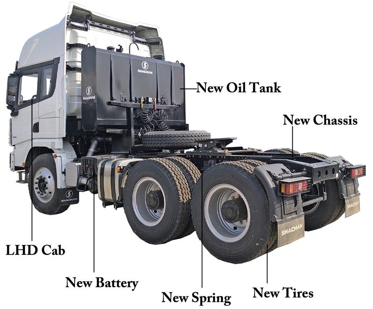 Used Shacman X3000 Truck Head for Sale In Congo Banana