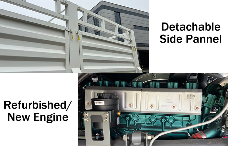 Used Howo 371 Fence Truck for Sale in Cameroon
