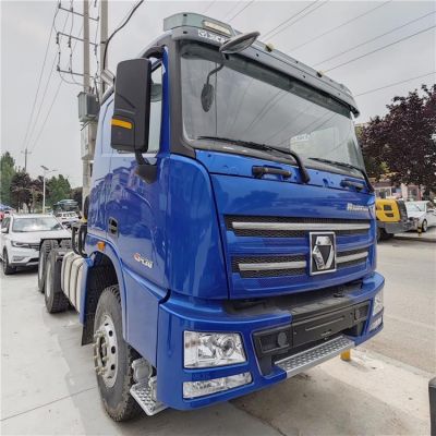 Blue Used Sinotruk Howo 430 Truck