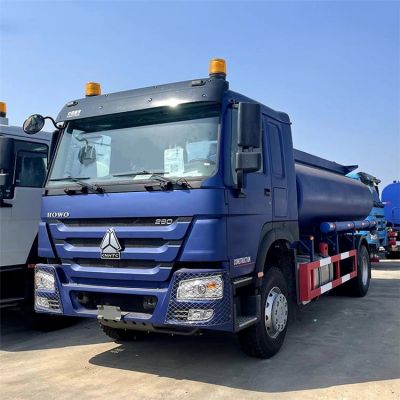 Slightly Used Howo 4x2 Petrol Tanker Truck