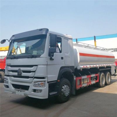 Refurbished Used Howo 10000L Fuel Tanker Truck