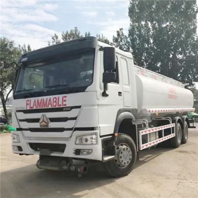 Pre Owned Sinotruk Howo Diesel Tanker Truck