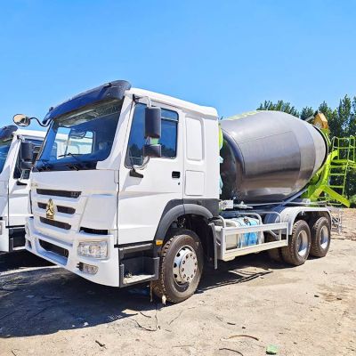 Used Sinotruk Howo Concrete Mixer Truck