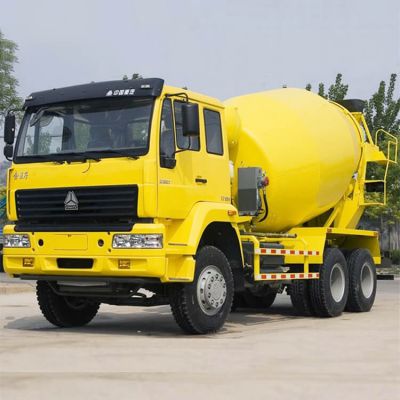 6x4 Howo Used Cement Mixer Truck