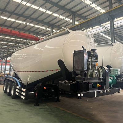 3 Axle Bulk Cement Tanker Trailer