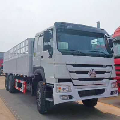 Second Hand Howo 371 Fence Cargo Truck