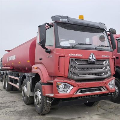 25000L Used Howo Diesel Fuel Tanker Truck 12 Wheeler