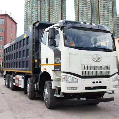 Used 8x4 10 Wheeler Faw J6p Dump Truck