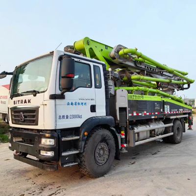 Howo Sitrak Zoomlion 38M Concrete Pump Truck